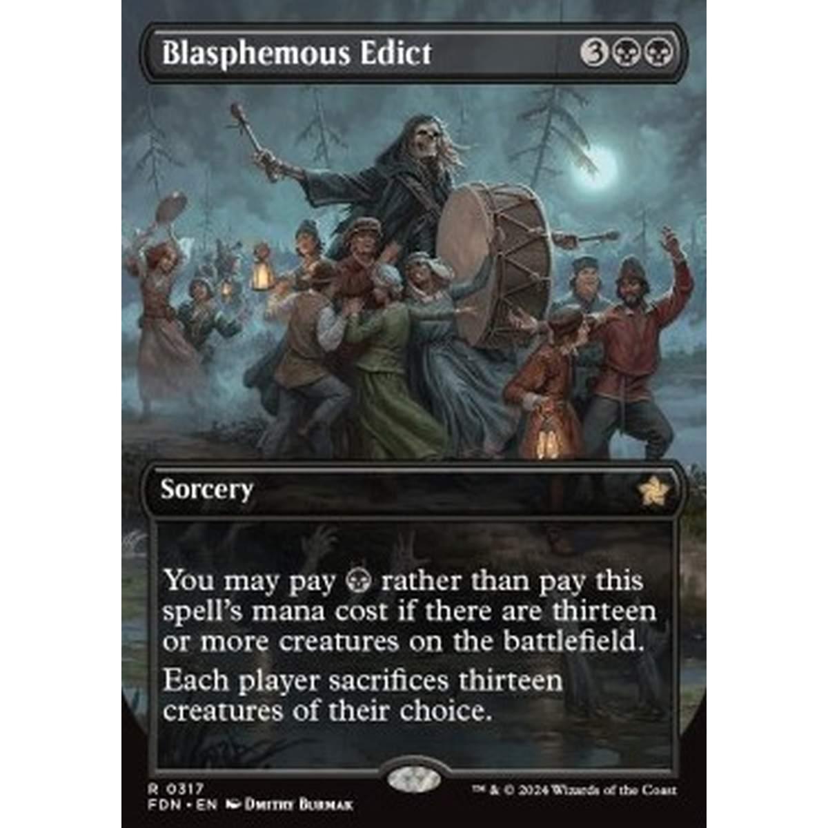 Blasphemous Edict (V.1) - Blasphemous Edict (V.1) - [XFDN] [NM]