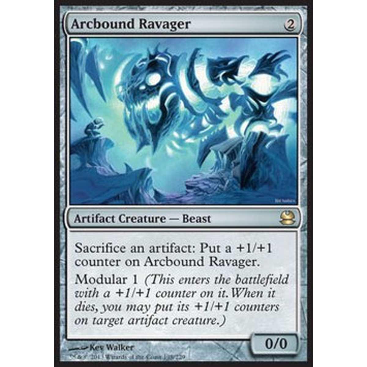 Arcbound Ravager - Arcbound Ravager - [MMA] [EX] [Foil]