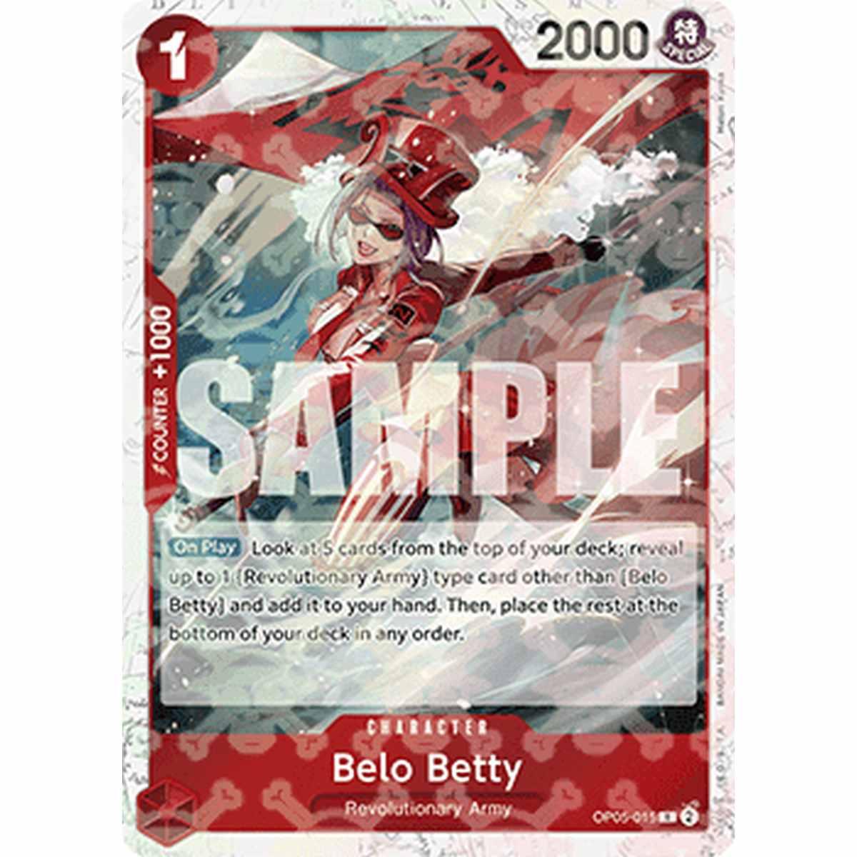 Belo Betty (OP05-015) (V.2) - Belo Betty (OP05-015) (V.2) - [PRB01] [NM]