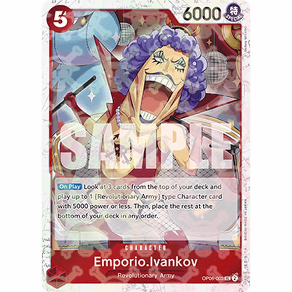 Emporio.Ivankov (OP06-003) (V.1) - Emporio.Ivankov (OP06-003) (V.1) - [PRB01] [NM]
