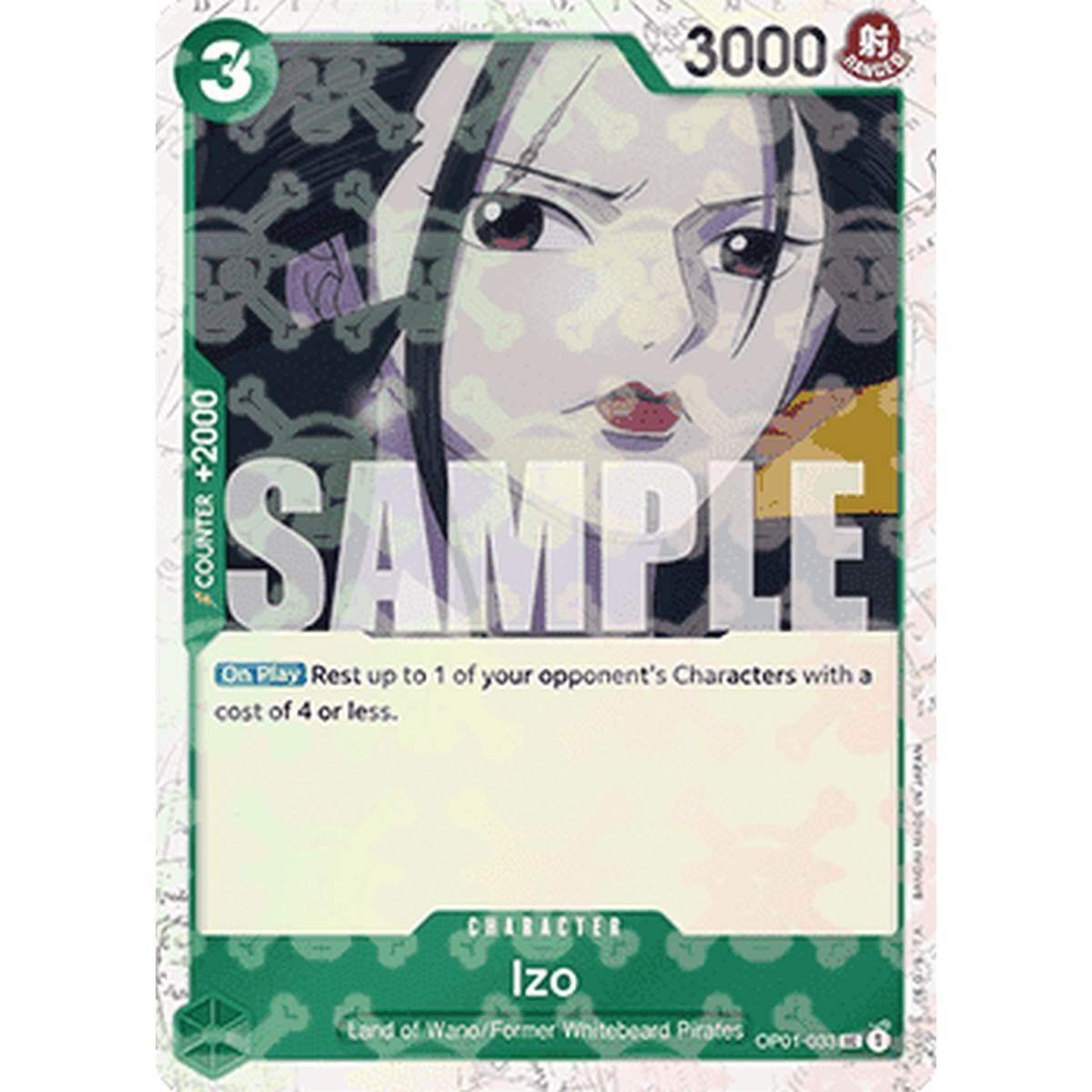 Izo (OP01-033) (V.1) - Izo (OP01-033) (V.1) - [PRB01] [NM]