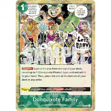 Donquixote Family (OP04-036) (V.1) - Donquixote Family (OP04-036) (V.1) - [PRB01] [NM]