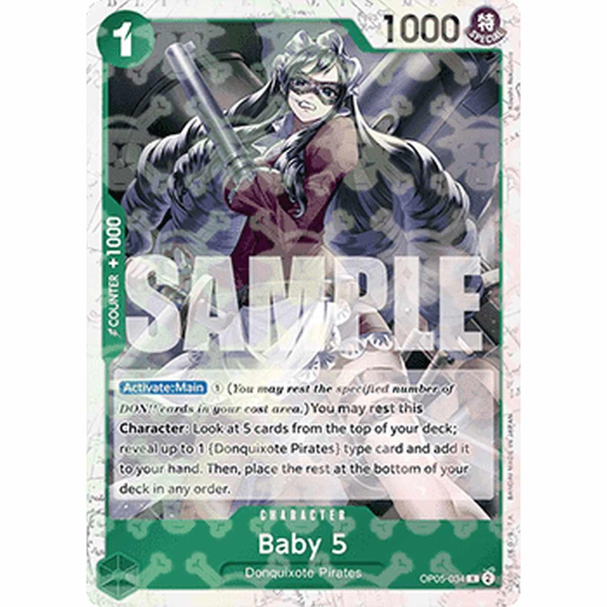 Baby 5 (OP05-034) (V.2) - Baby 5 (OP05-034) (V.2) - [PRB01] [NM]