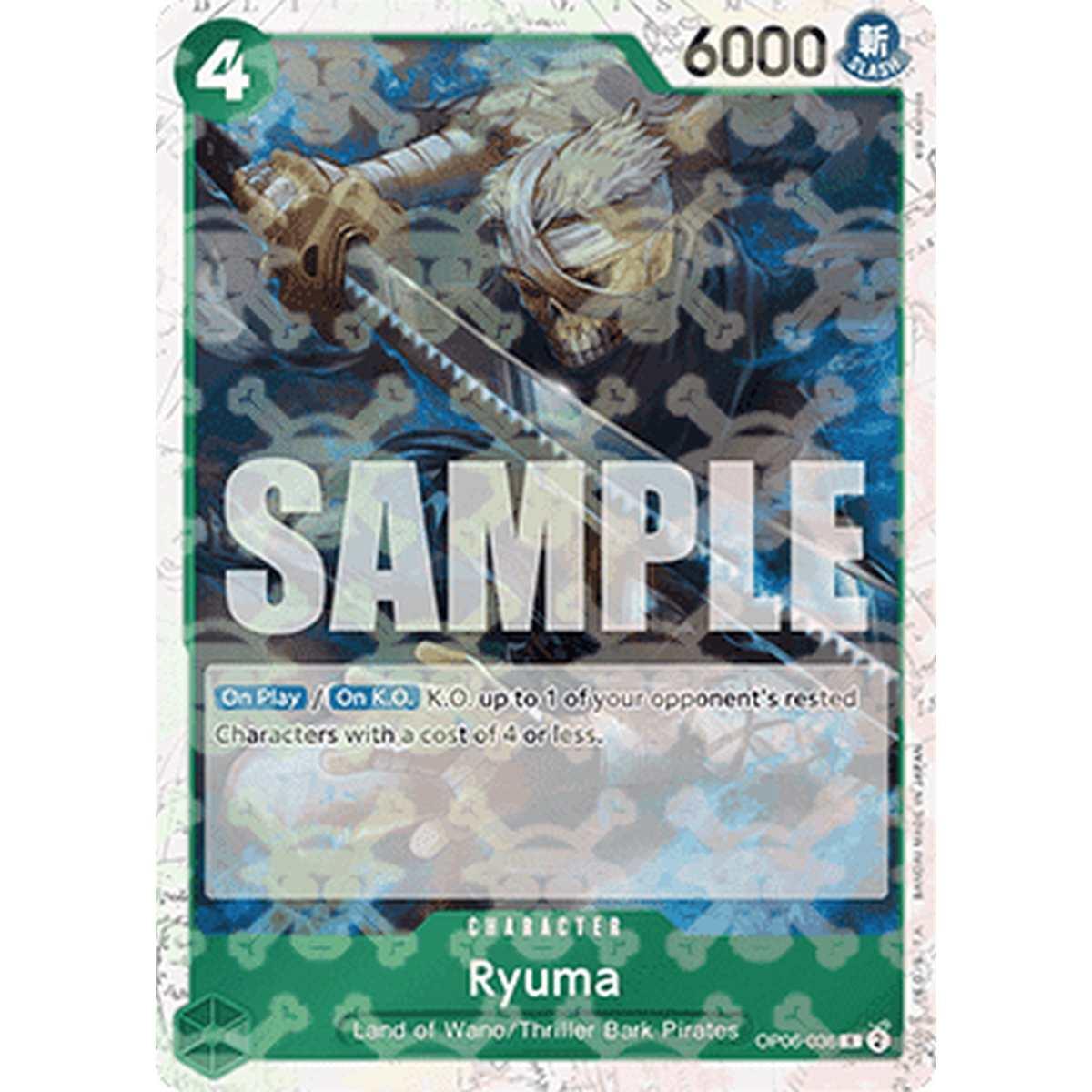 Ryuma (OP06-036) (V.1) - Ryuma (OP06-036) (V.1) - [PRB01] [NM]