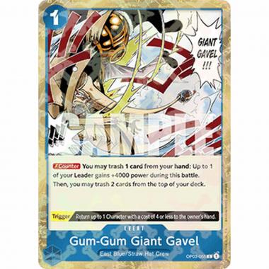 Gum-Gum Giant Gavel (OP03-055) (V.1) - Gum-Gum Giant Gavel (OP03-055) (V.1) - [PRB01] [NM]