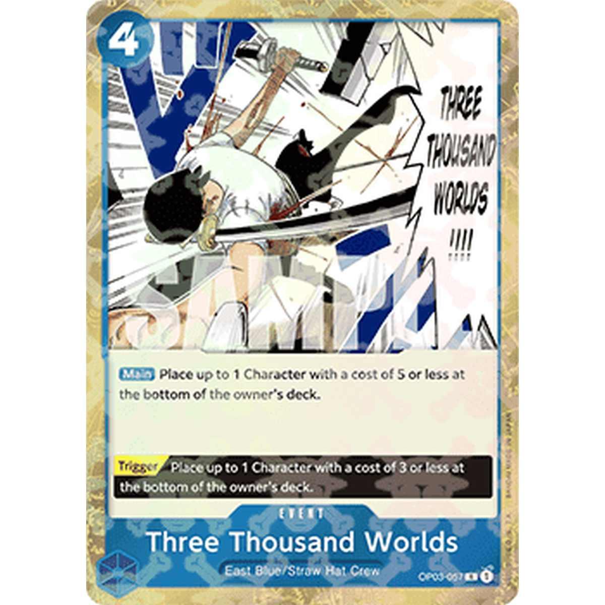 Three Thousand Worlds (OP03-057) (V.1) - Three Thousand Worlds (OP03-057) (V.1) - [PRB01] [NM]
