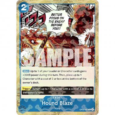 Hound Blaze (OP05-057) (V.1) - Hound Blaze (OP05-057) (V.1) - [PRB01] [NM]
