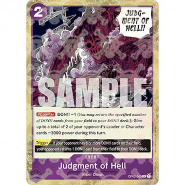 Judgment of Hell (OP02-089) (V.1) - Judgment of Hell (OP02-089) (V.1) - [PRB01] [NM]