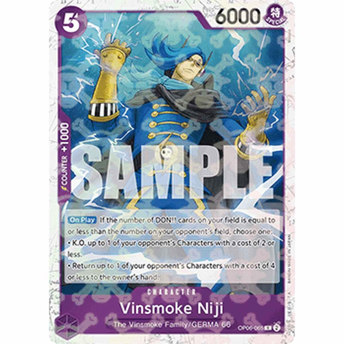 Vinsmoke Niji (OP06-065) (V.1) - Vinsmoke Niji (OP06-065) (V.1) - [PRB01] [NM]