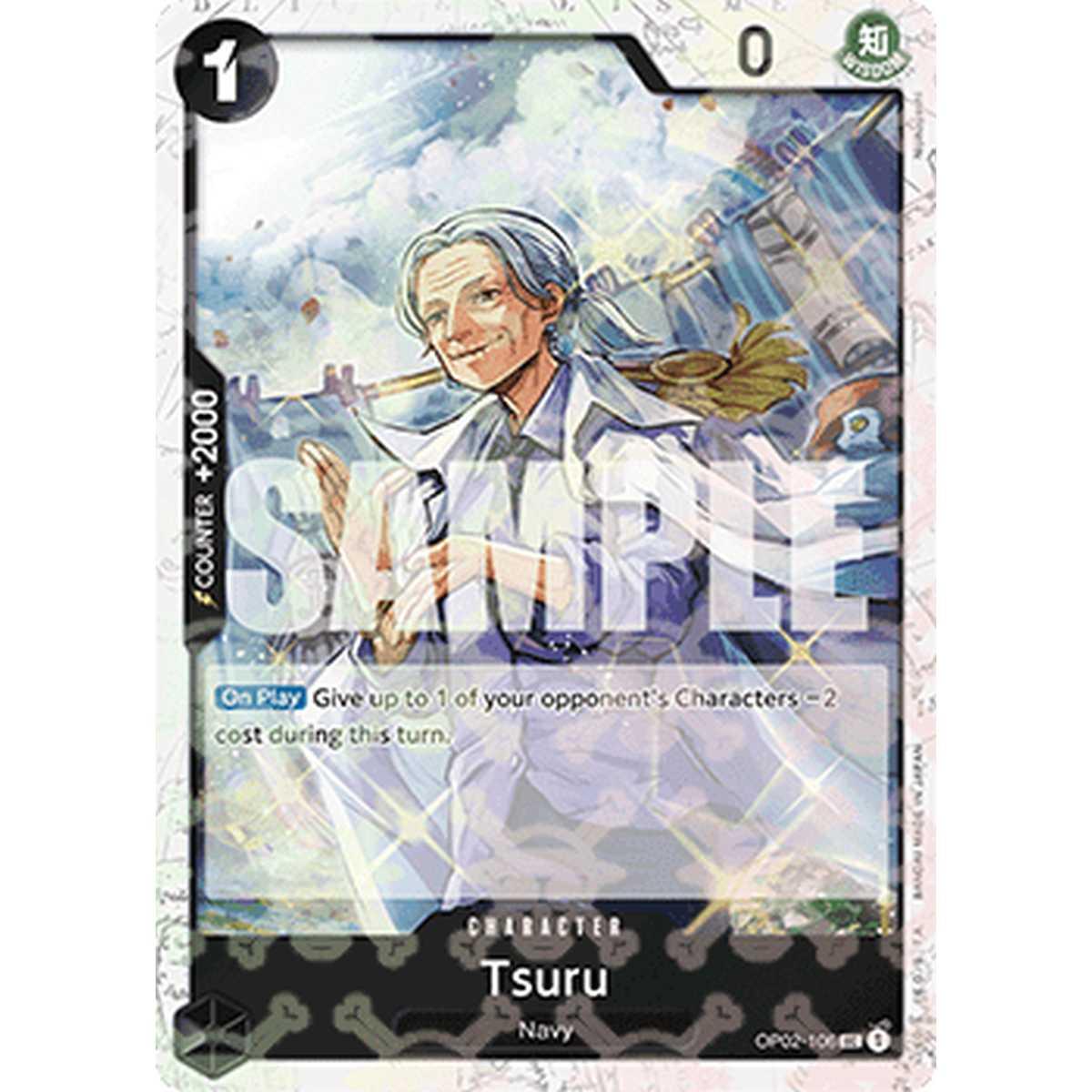 Tsuru (OP02-106) (V.1) - Tsuru (OP02-106) (V.1) - [PRB01] [NM]