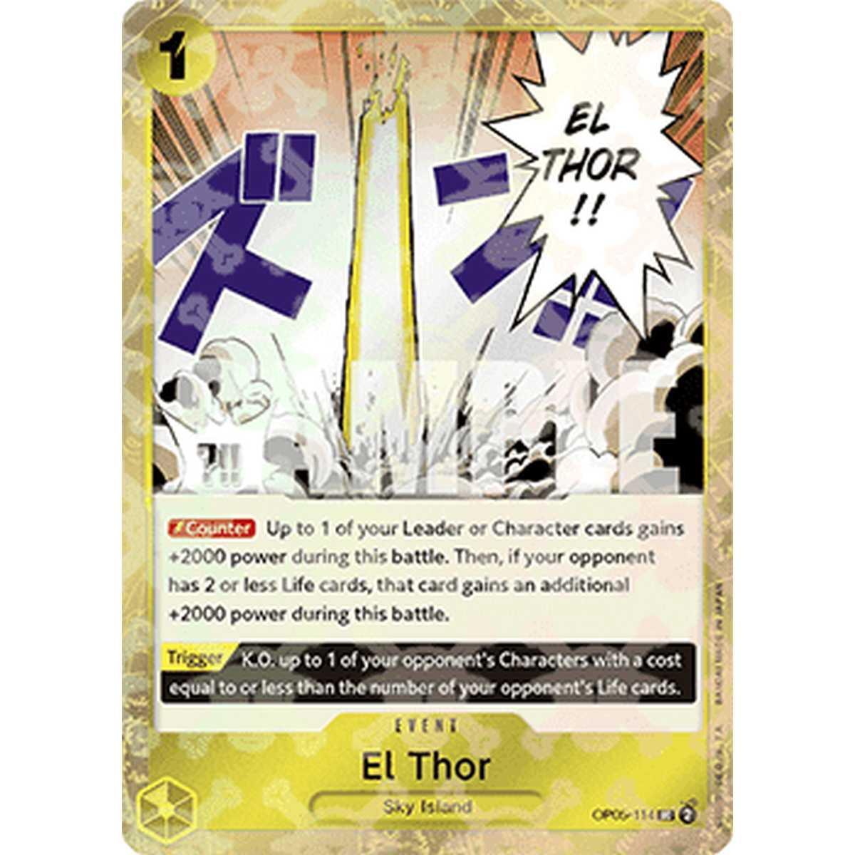 El Thor (OP05-114) (V.1) - El Thor (OP05-114) (V.1) - [PRB01] [NM]