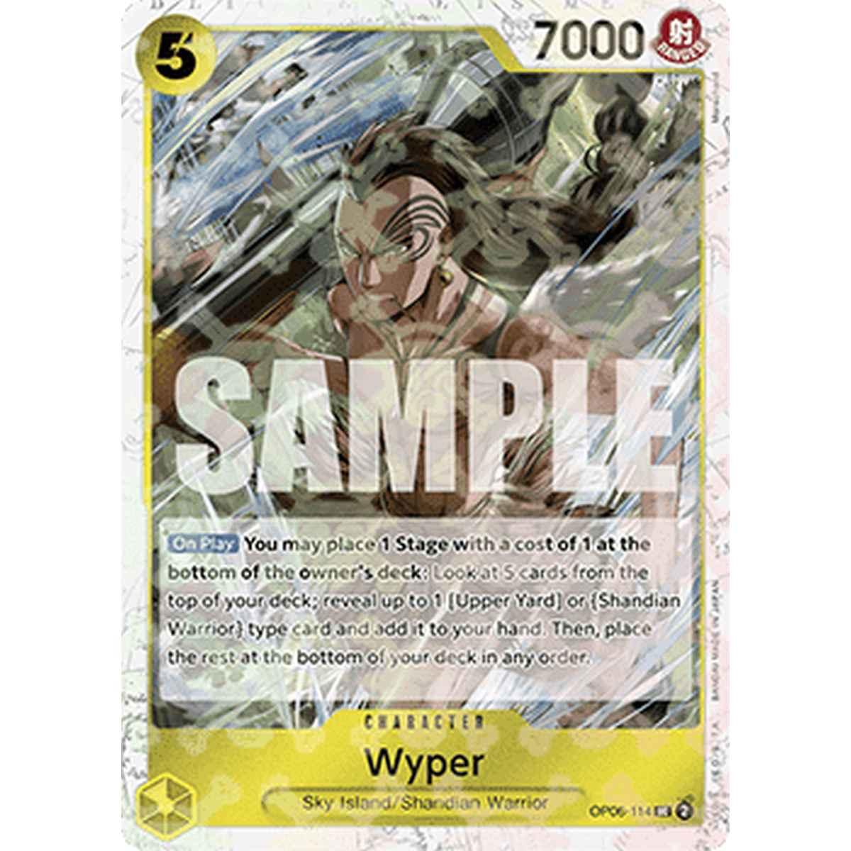 Wyper (OP06-114) (V.1) - Wyper (OP06-114) (V.1) - [PRB01] [NM]
