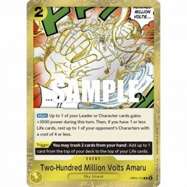 Two-Hundred Million Volts Amaru (OP05-115) - Two-Hundred Million Volts Amaru (OP05-115) - [OP05] [NM]