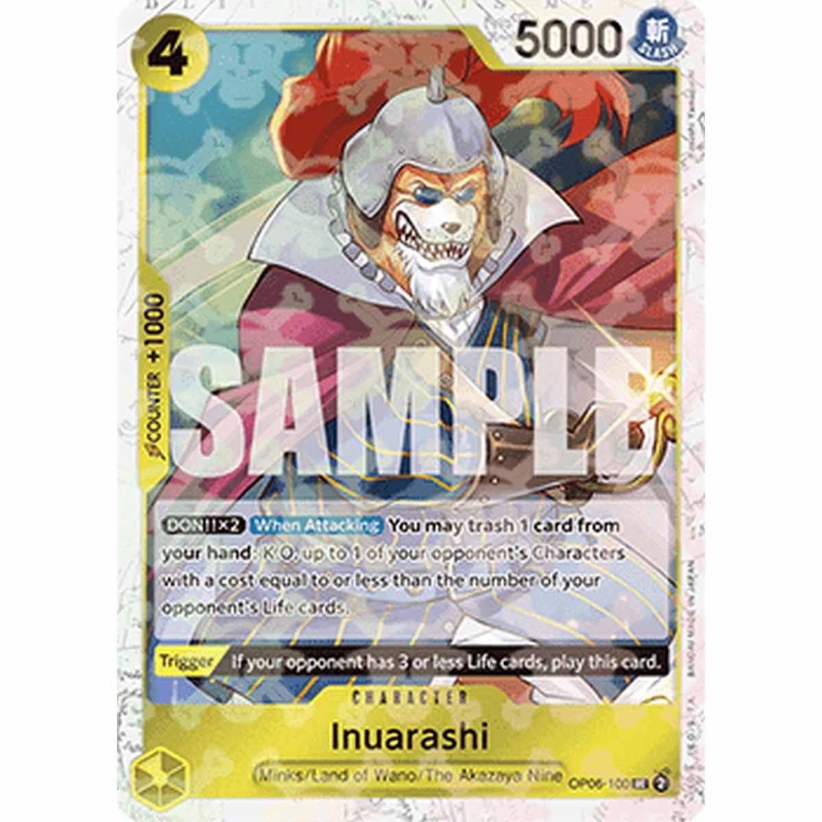 Inuarashi (OP06-100) (V.1) - Inuarashi (OP06-100) (V.1) - [PRB01] [NM]