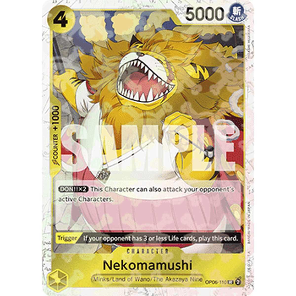Nekomamushi (OP06-110) (V.1) - Nekomamushi (OP06-110) (V.1) - [PRB01] [NM]