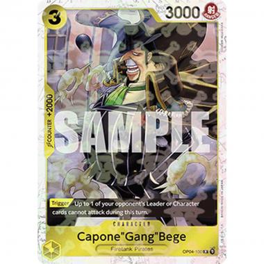 Capone""Gang""Bege"" (OP04-100) (V.1) - Capone""Gang""Bege"" (OP04-100) (V.1) - [PRB01] [NM]