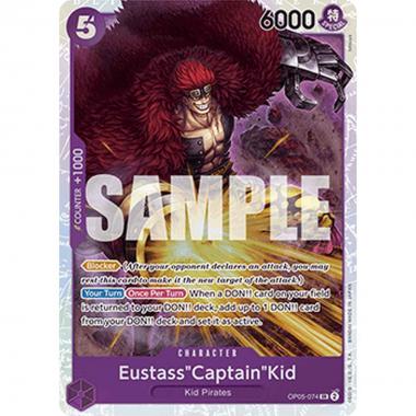 Eustass""Captain""Kid (OP05-074) (V.1) - Eustass""Captain""Kid (OP05-074) (V.1) - [PRB01] [NM]