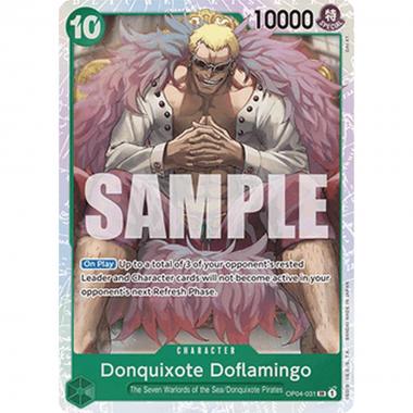 Donquixote Doflamingo (OP04-031) (V.1) - Donquixote Doflamingo (OP04-031) (V.1) - [PRB01] [NM]