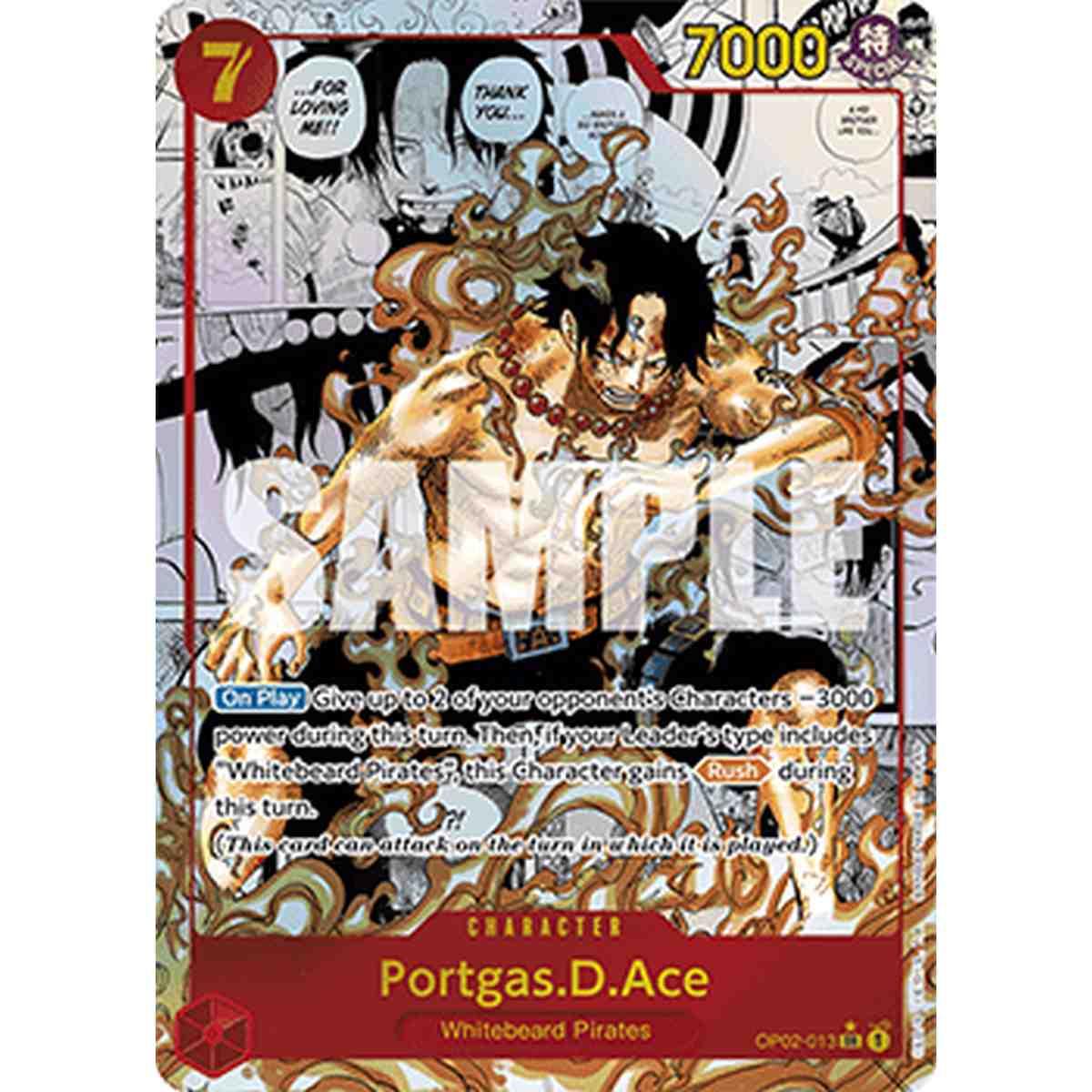 Portgas.D.Ace (OP02-013) - Portgas.D.Ace (OP02-013) - [PRB01] [NM]