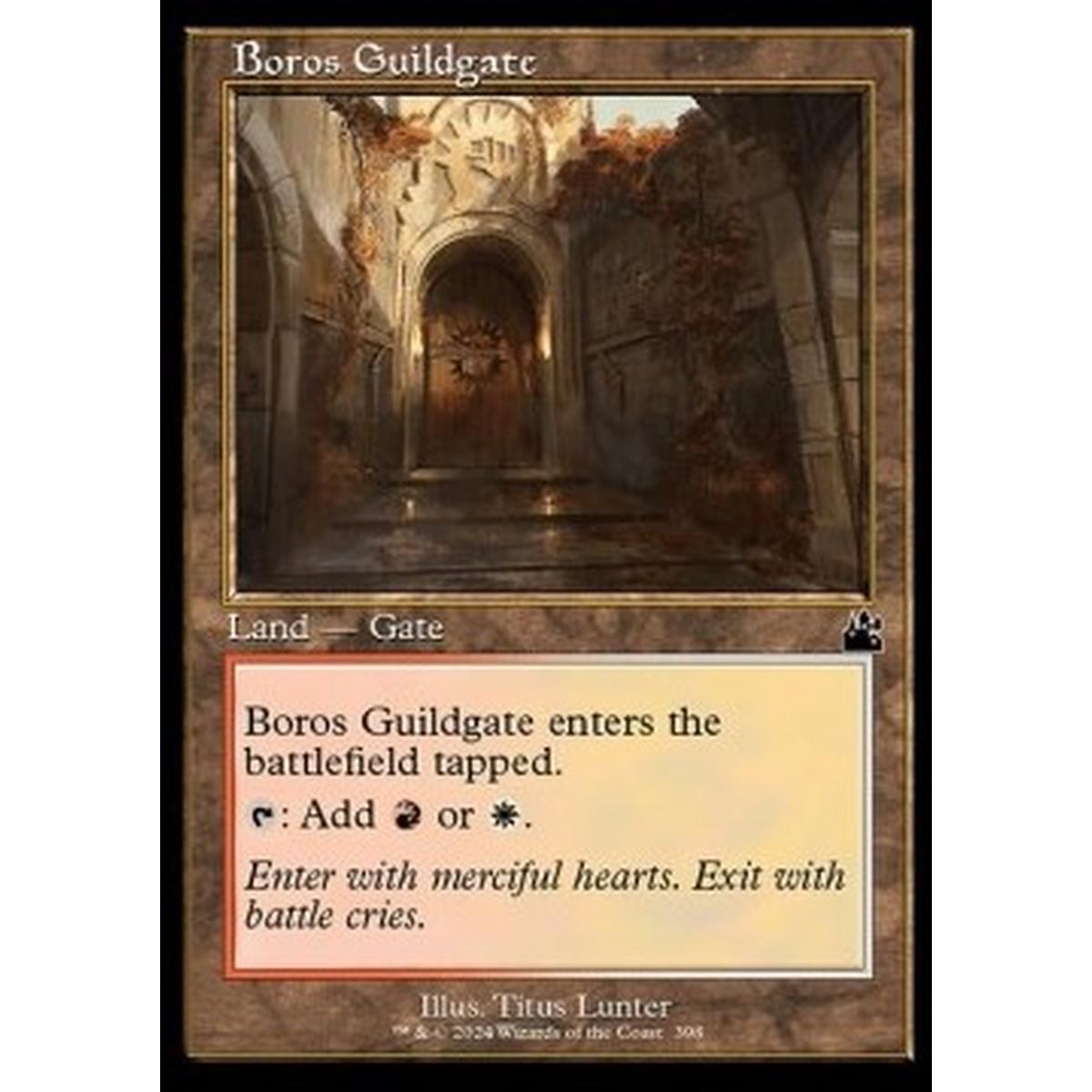 Boros Guildgate - Boros Guildgate - [XRVR] [NM] [Foil]
