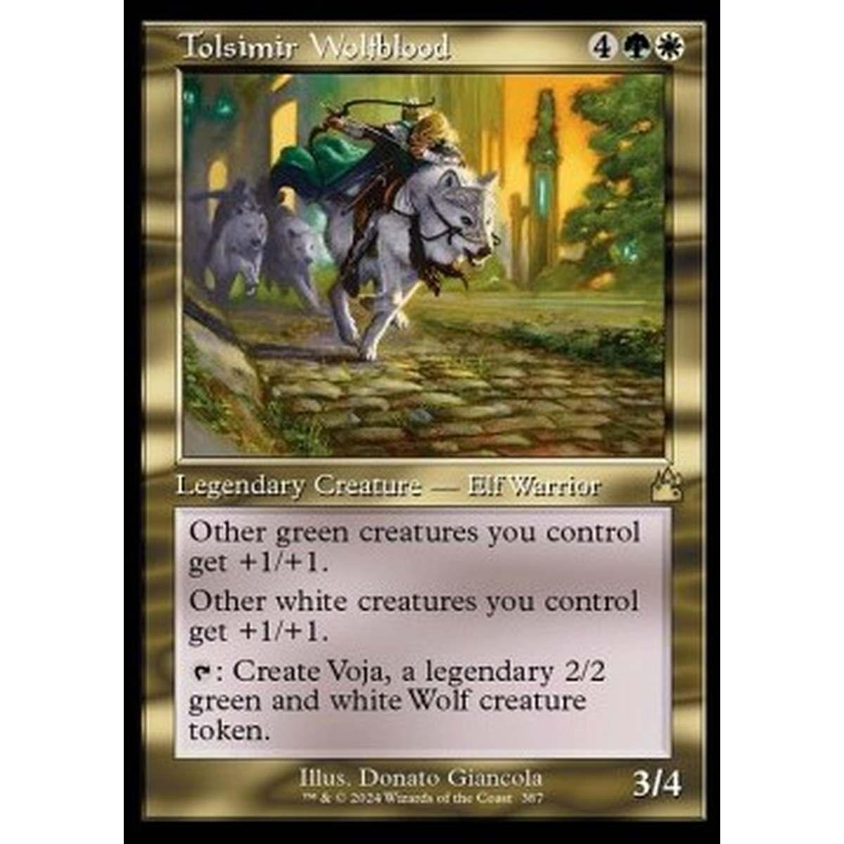 Tolsimir Wolfblood (V.1) - Tolsimir Wolfblood (V.1) - [XRVR] [NM] [Foil]