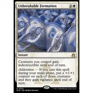 Unbreakable Formation - Unbreakable Formation - [RVR] [NM] [Foil]