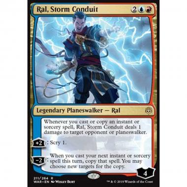 Ral, Storm Conduit - Ral, Incanalatore della Tempesta - [WAR] [EX] [Foil]