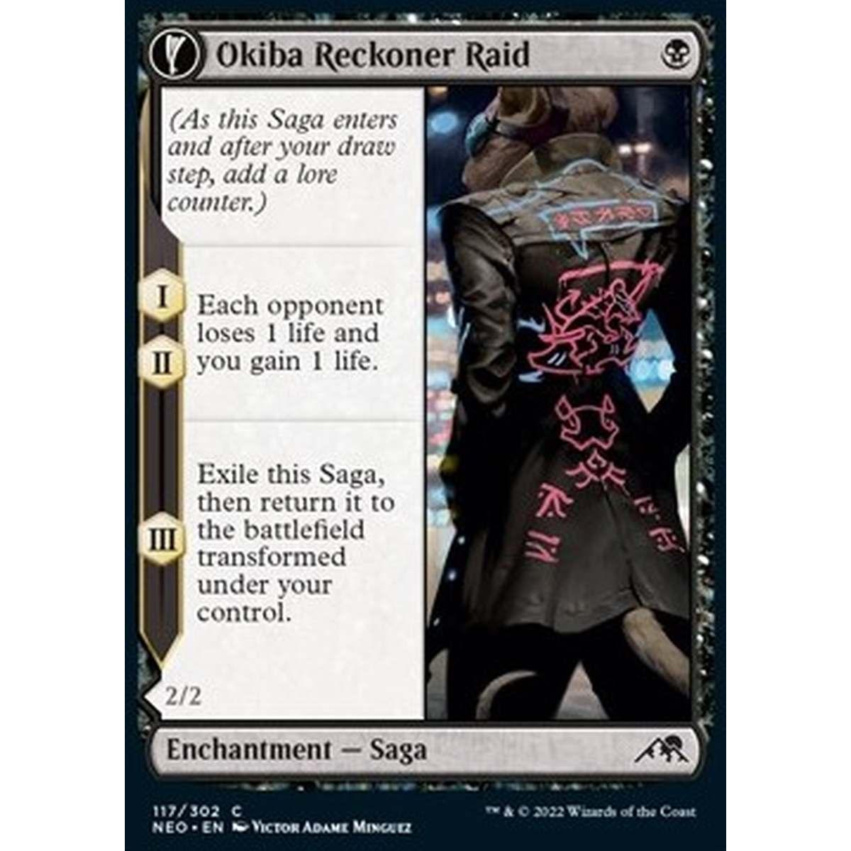 Okiba Reckoner Raid // Nezumi Road Captain - Incursione degli Ineluttabili Okiba // Nezumi Capitana di Strada - [NEO] [NM]