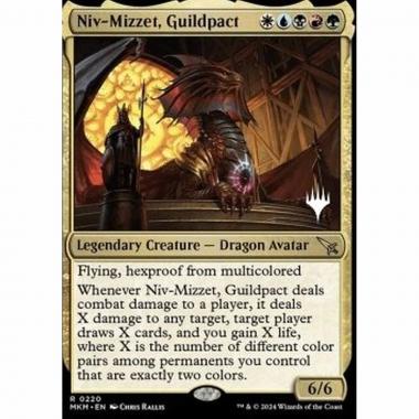 Niv-Mizzet, Guildpact (V.2) - Niv-Mizzet, Guildpact (V.2) - [PMKM] [NM]