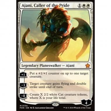 Ajani, Caller of the Pride - Ajani, Caller of the Pride - [FDN] [NM]