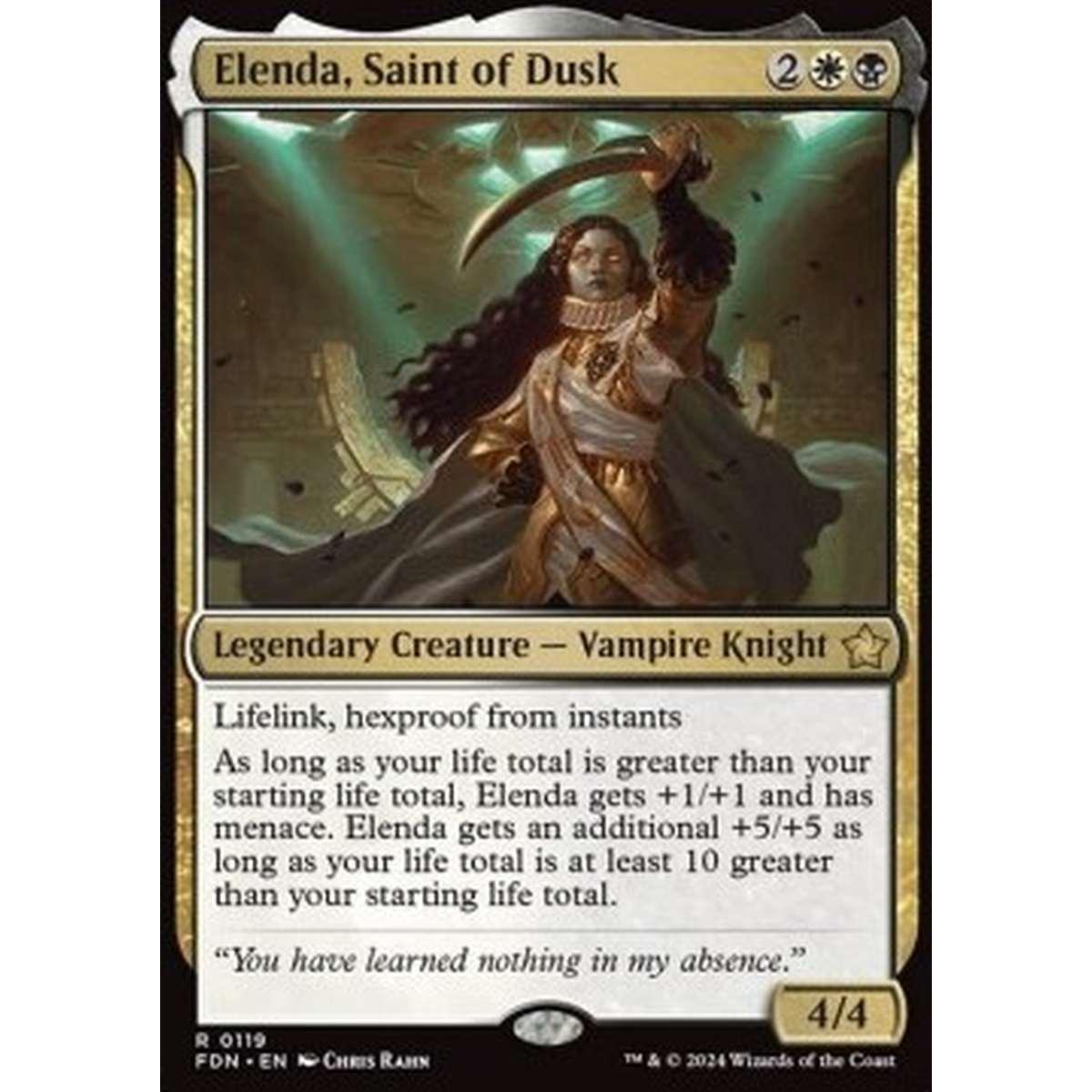 Elenda, Saint of Dusk - Elenda, Saint of Dusk - [FDN] [NM]