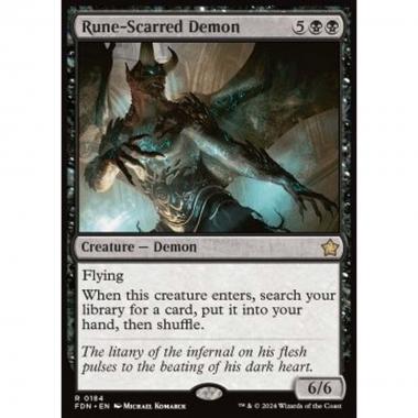 Rune-Scarred Demon - Rune-Scarred Demon - [FDN] [NM]