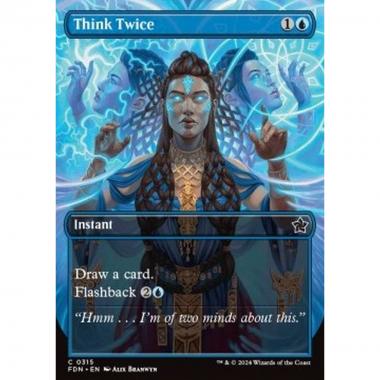 Think Twice (V.1) - Think Twice (V.1) - [XFDN] [NM] [Foil]