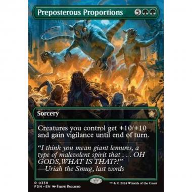 Preposterous Proportions (V.1) - Preposterous Proportions (V.1) - [XFDN] [NM] [Foil]