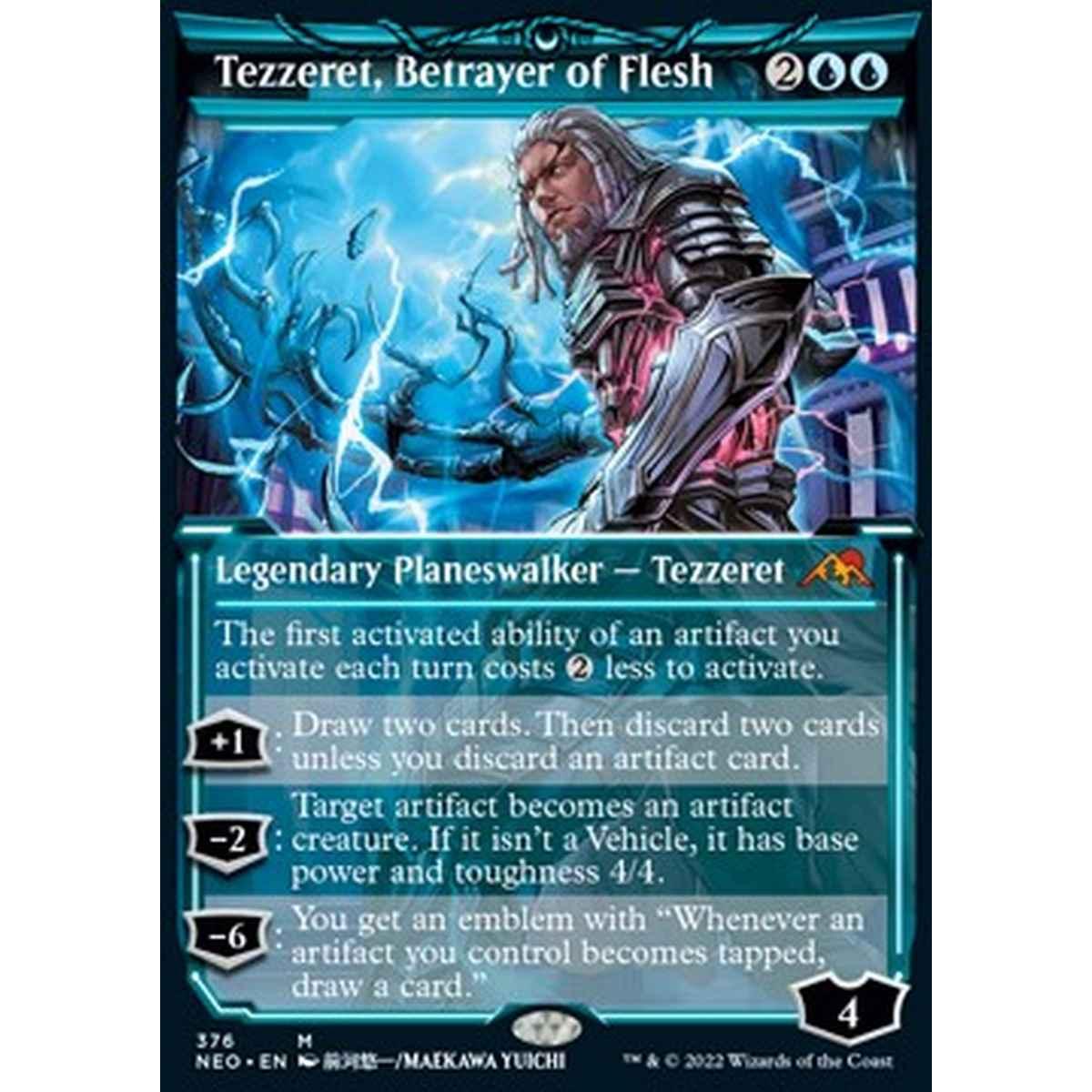 Tezzeret, Betrayer of Flesh (V.2) - Tezzeret, Betrayer of Flesh (V.2) - [XNEO] [NM]