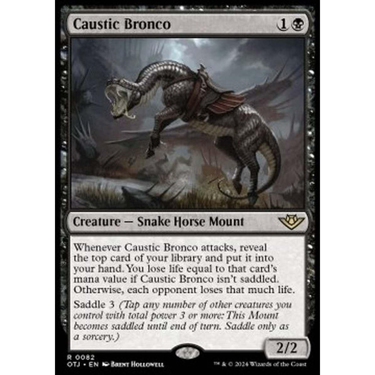 Caustic Bronco - Caustic Bronco - [OTJ] [NM] [Foil]