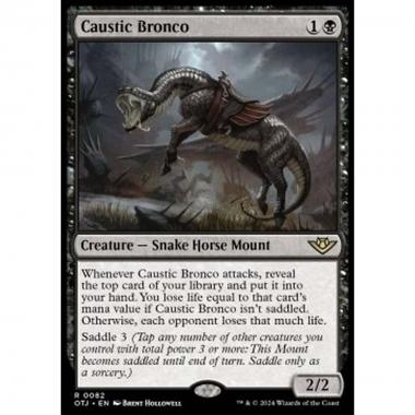 Caustic Bronco - Caustic Bronco - [OTJ] [NM] [Foil]