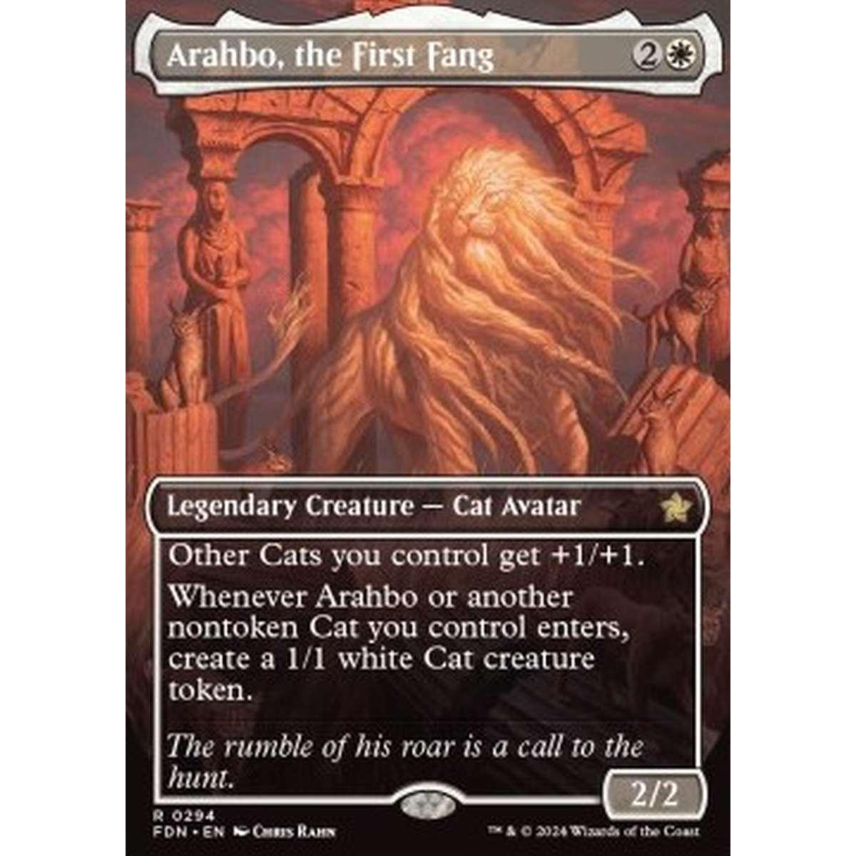 Arahbo, the First Fang (V.1) - Arahbo, the First Fang (V.1) - [XFDN] [NM]