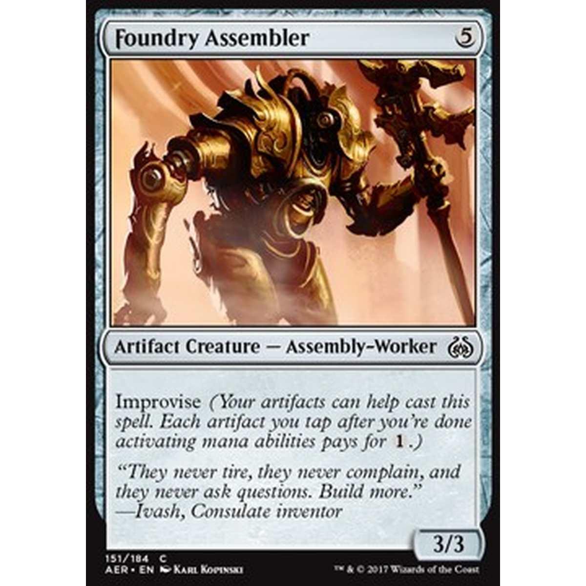 Foundry Assembler - Assemblatore della Fonderia - [AER] [NM]