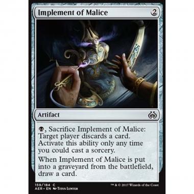 Implement of Malice - Strumento di Malvagit  - [AER] [NM]