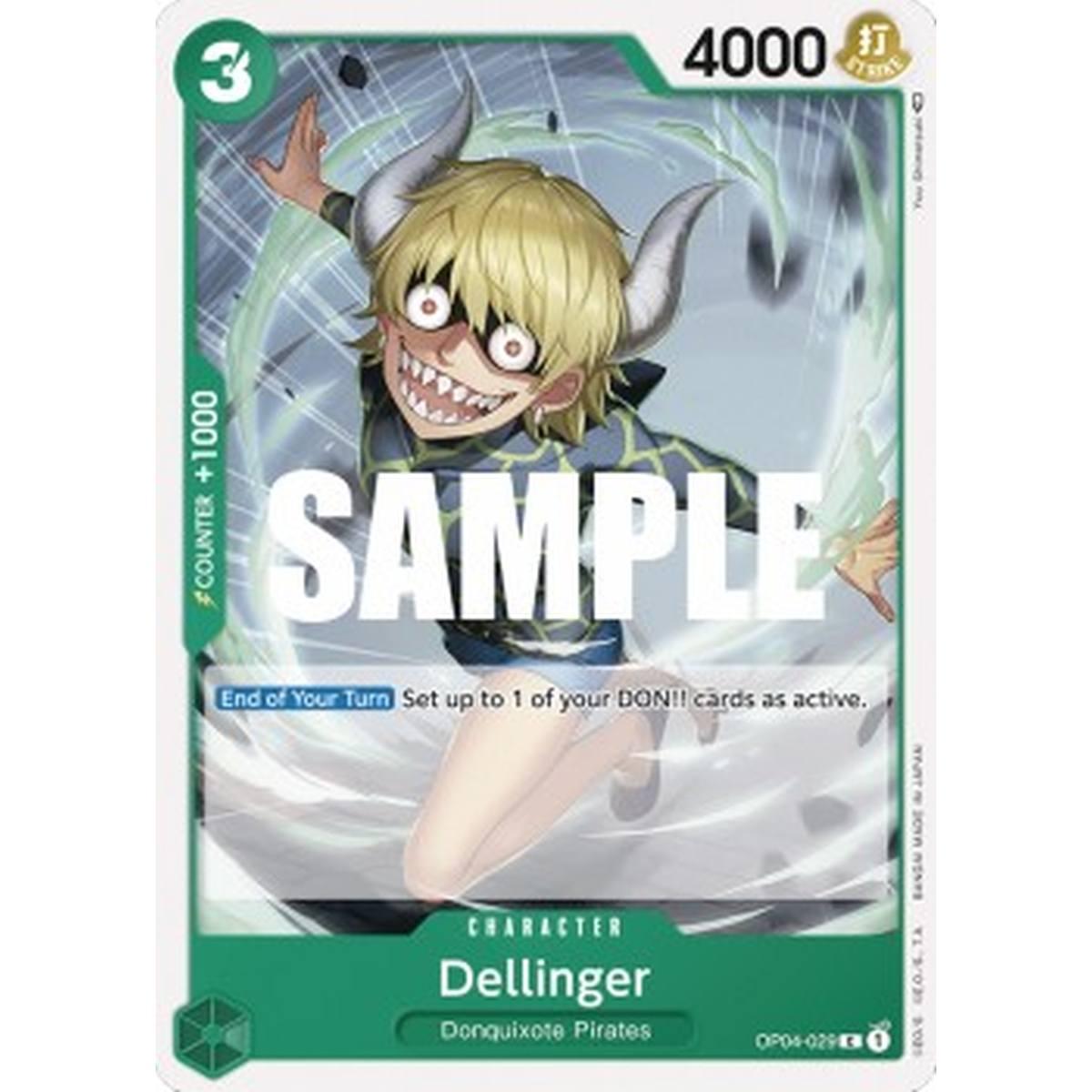 Dellinger (OP04-029) - Dellinger (OP04-029) - [OP04] [NM]