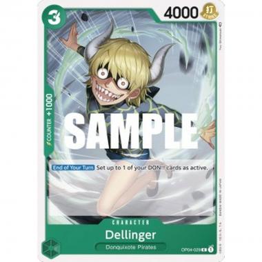 Dellinger (OP04-029) - Dellinger (OP04-029) - [OP04] [NM]