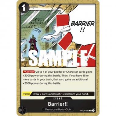 Barrier!! (OP04-095) - Barrier!! (OP04-095) - [OP04] [NM]