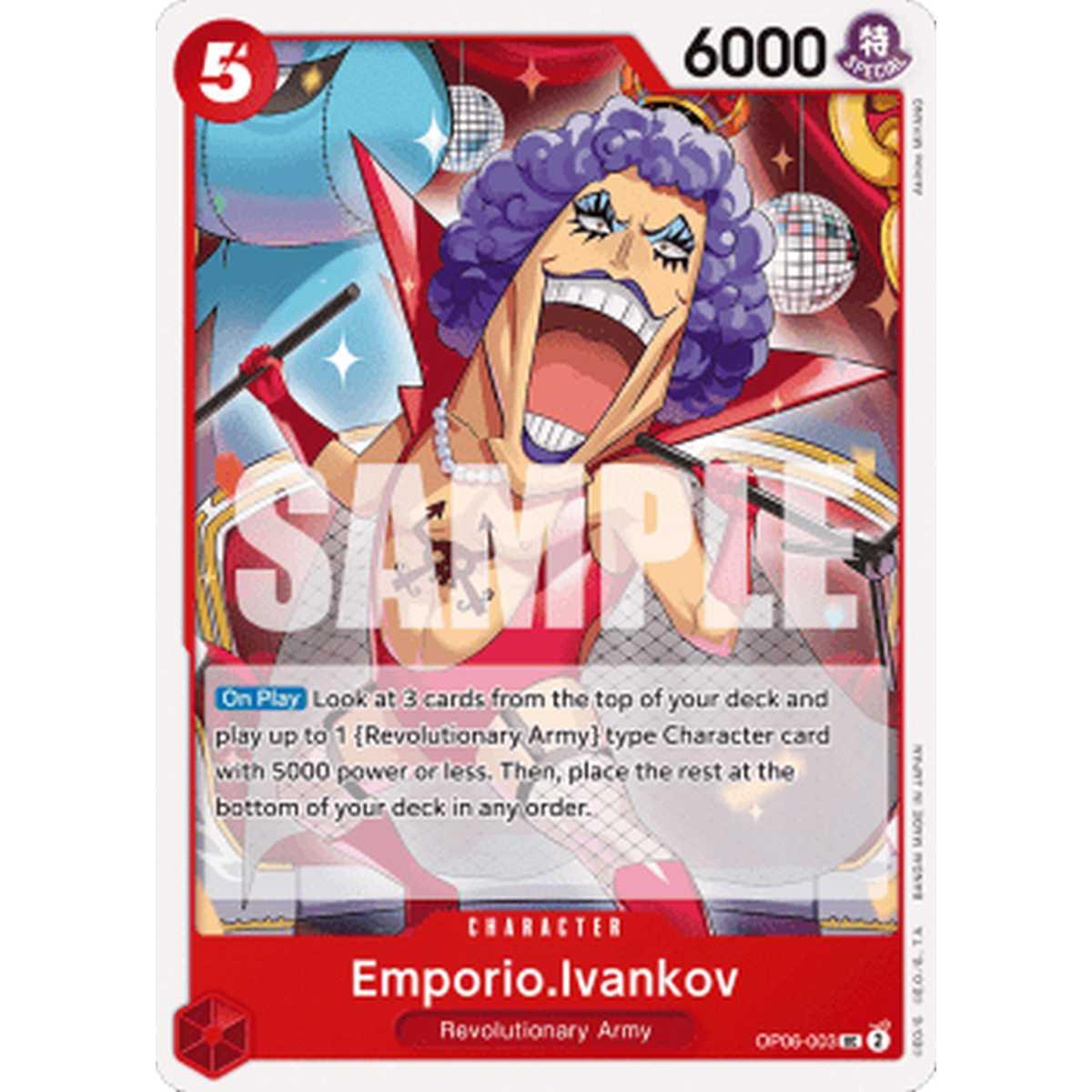 Emporio.Ivankov (OP06-003) - Emporio.Ivankov (OP06-003) - [OP06] [NM]
