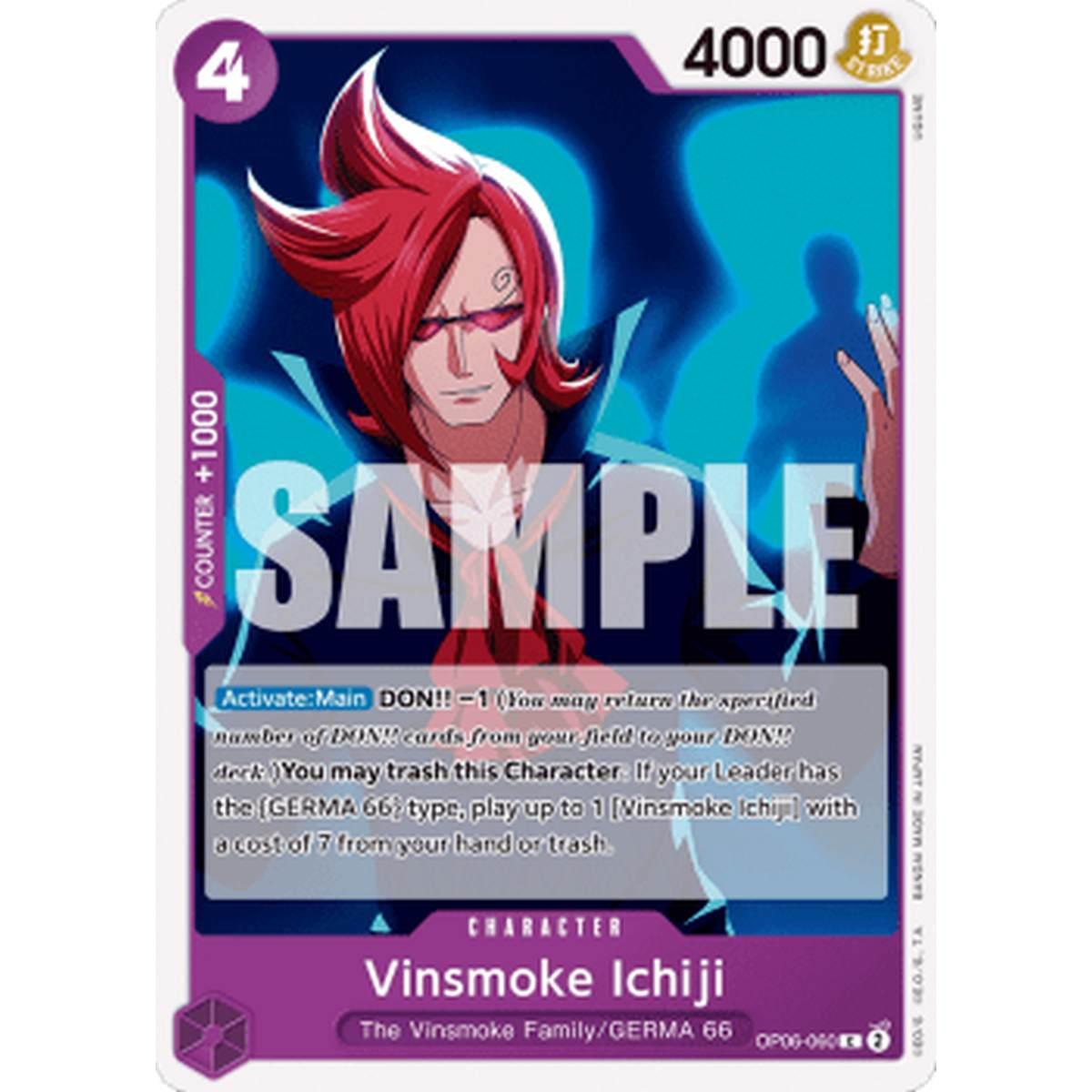Vinsmoke Ichiji (OP06-060) - Vinsmoke Ichiji (OP06-060) - [OP06] [NM]