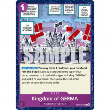 Kingdom of GERMA (OP06-079) - Kingdom of GERMA (OP06-079) - [OP06] [NM]