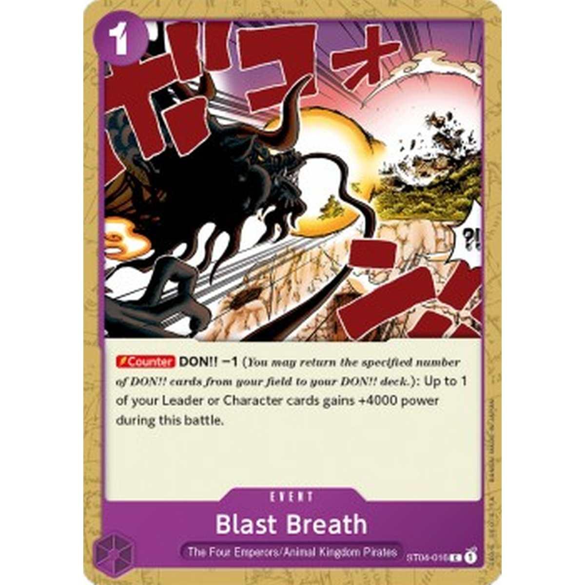Blast Breath (ST04-016) (V.1) - Blast Breath (ST04-016) (V.1) - [ST-04] [NM]