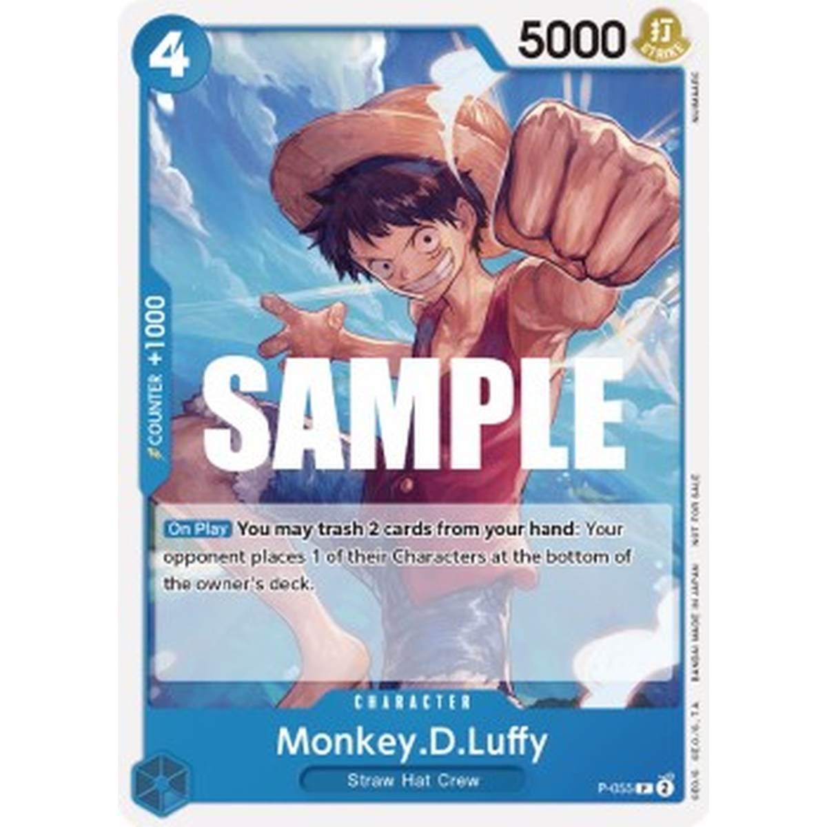 Monkey.D.Luffy (P-055) - Monkey.D.Luffy (P-055) - [P] [NM]