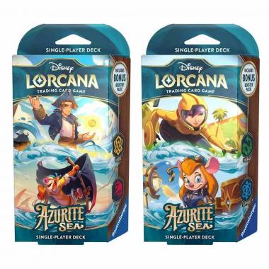 Mare di Azzurrite - Azurite Sea - Bundle 2 Mazzi Starter Deck Lorcana ENG