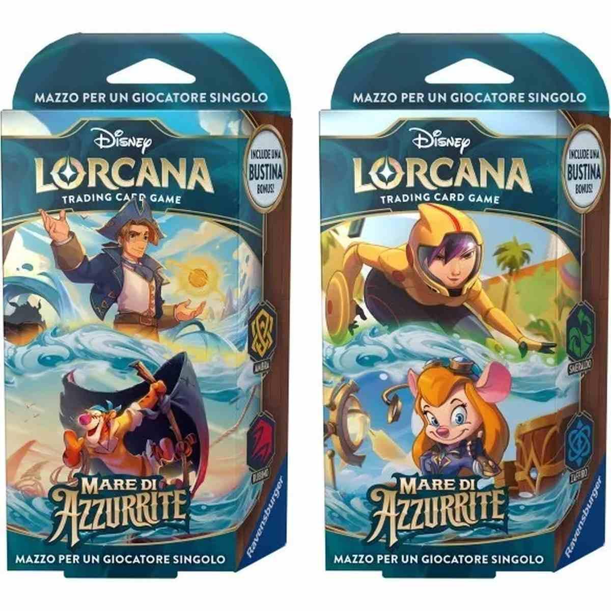 Mare di Azzurrite - Azurite Sea - Bundle 2 Mazzi Starter Deck Lorcana ITA